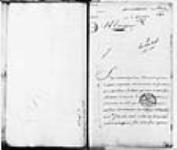 [Lettre de Beauharnois au ministre - déclarations des pères Aubery, ...] 1727, septembre, 25
