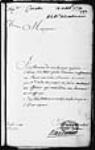 [Lettre de Beauharnois au ministre - transmission d'un extrait d'une ...] 1730, octobre, 10