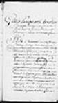 [Ordonnance de Hocquart portant que l'écrivain du roi Chévigny visitera ...] 1731, août, 22