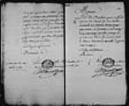 [Lettre de Maurepas à Beauharnois et Hocquart - passage accordé ...] 1731, avril, 27