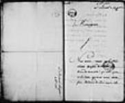 [Lettre de Beauharnois et Hocquart au ministre - ont remis ...] 1732, octobre, 04