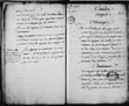 [Résumé de lettres de Beauharnois avec commentaires - exhortations faites ...] 1732, février, 18