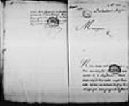 [Lettre de Beauharnois et Hocquart au ministre - faute d'une ...] 1733, octobre, 10
