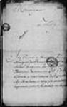 [Lettre de Chaussegros de Léry au ministre au sujet de ...] 1735, octobre, 30