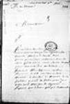 [Lettre de Pierre-Jacques Payen de Noyan au ministre concernant le ...] 1738, octobre, 05