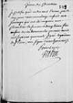 [Certificat de Legardeur de Saint-Pierre concernant ce qui est dû ...] 1740, avril, 01