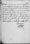 [Certificat de Sabrevois concernant les fournitures faites par Labadie pour ...] 1740, juin, 07