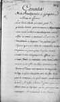 [Résumé d'une lettre de Beauharnois et Hocquart concernant l'entreprise de ...] [1741]
