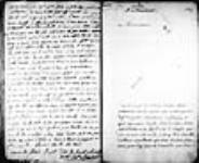 [Lettre de Beauharnois au ministre - passage en France de ...] 1743, octobre, 20