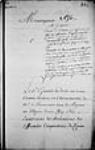 [Lettre de Hocquart au ministre - transmission du tableau de ...] 1743, octobre, 03