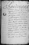 [Échange entre le marchand Michel Riverin et le tonnelier Louis ...] 1734, mai, 24