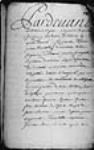 [Vente d'un terrain rue Champlain par Pierre Constantin à Joseph ...] 1725, juin, 17
