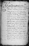 [Contrat de mariage entre Marguerite-Suzanne Guyon Durouvray et Pierre Constantin ...] 1696, octobre, 16