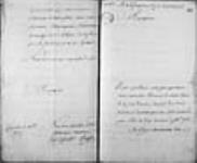 [Lettre de La Jonquière et Bigot au ministre - répondent ...] 1750, octobre, 18