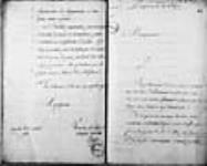 [Lettre de Duquesne au ministre - à l'instigation de René-Nicolas ...] 1753, octobre, 25