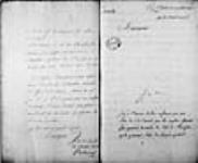 [Lettre de Vaudreuil de Cavagnial au ministre - les Anglais ...] 1755, juillet, 10