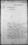 [Lettre de Vaudreuil de Cavagnial au ministre concernant la Belle ...] 1759, mars, 30