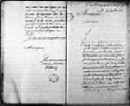 [Lettre de Vaudreuil de Cavagnial au ministre - n'a "rien ...] 1759, avril, 01