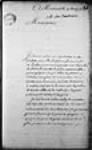 [Lettre de Vaudreuil de Cavagnial au ministre au sujet des ...] 1759, mai, 09