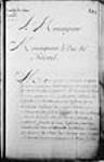 [Mémoire d'Antoine Pascaud au duc de Choiseul - compte rendu ...] [1765-1767]