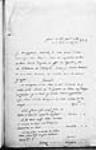 [Lettre de Baudart de Vaudésir concernant l'Affaire du Canada - ...] 1765, janvier, 25