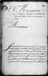 [Requête adressée au ministre Maurepas par François Foucault et Nicolas-Gaspard ...] [1738]