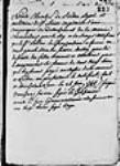 [Certificat de Verchères, commandant à la baie des Puants, constatant ...] 1748, juin, 26