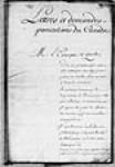 [Extraits des "lettres et demandes particulières du Canada" avec commentaires ...] 1698, mai