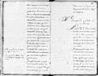 [Extraits de lettres de Mgr de Saint-Vallier au ministre avec ...] 1699, octobre