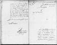 [Lettre de Vaudreuil de Cavagnial au ministre - prie de ...] 1757, octobre, 26