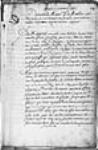 ["Opinion" de l'intendant Jacques de Meulles "sur les congés qui ...] 1686