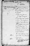 [Résumé de diverses demandes avec commentaires (du ministre) - pour ...] 1713, juin, 28