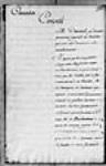 [Délibération du Conseil de Marine sur une demande de François-Madeleine-Fortuné ...] [ca 1717]