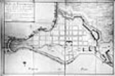 ["Plan de Louisbourg où on a représenté en couleur jaune ...] [1736]