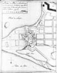 ["Partie du plan de Louisbourg où sont représentés les terrains ...] 1738