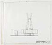 Plan du pavillon des Indiens du Canada [dessin d'architecture] Compagnie canadienne de l'Exposition universelle de 1967. Département de l'aménagement. Misc 5 1968