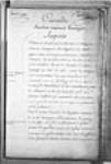 [Résumé de dépêches du Canada concernant les Indiens (avec commentaires) ...] 1743, janvier