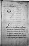 [Lettre de Beauharnois et Hocquart au ministre - Mgr de ...] 1744, octobre, 12