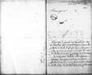 [Lettre de Chaussegros de Léry père au ministre - a ...] 1744, octobre, 26