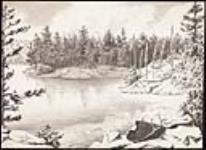 Mouth of the Shadow River, Lake Rosseau, Muskoka 1877