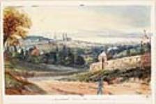 Vue de Montréal depuis la montagne ca. 1844-1853