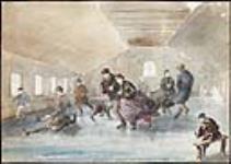 Une patinoire à Québec 1860