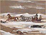 Sleighing in Newfoundland 1847 1847