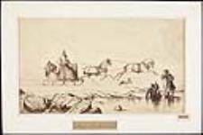 Traîneau, Nouveau-Brunswick ca. 1836