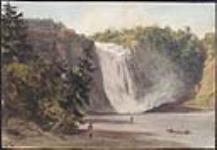 Les chutes Montmorency 18 juillet 1838