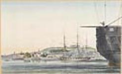 Vue de Halifax depuis le port ca. 1828