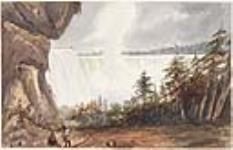 Horseshoe Fall from Goat Island ca. 1822-1832