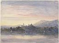 Ticonderoga, Lake Champlain, at Sunset ca. 1830