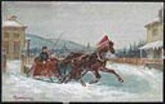 One-horse sleigh 1863