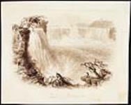 Les chutes Niagara ca. 1825
